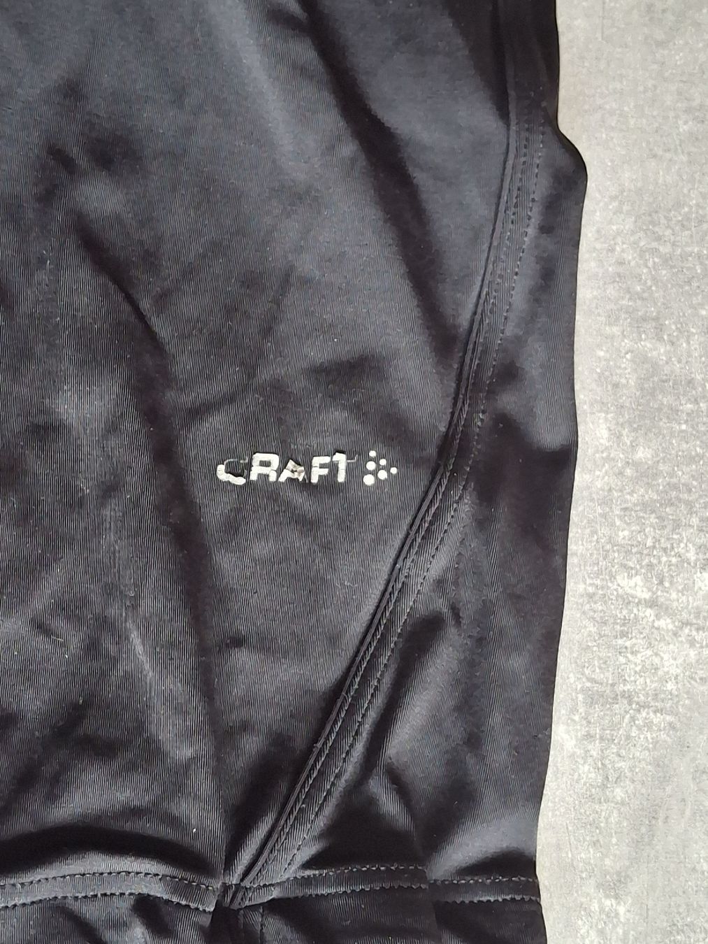 Craft Pantaloni: Long short de vélo marque Craft noir, taille 40 – Usato da Villiers venduto da san_jn5w 1