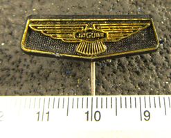 JAGUAR AUTO LOGO ABZEICHEN ANSTECKNADEL OLDTIMER VINTAGE OLD