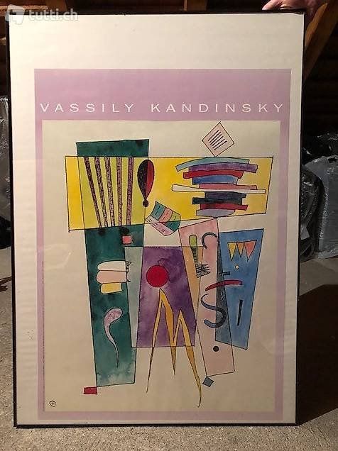Foto & Immagini: Wassily Kandinsky Framed Picture – Usato da Zürich venduto da lenchen5