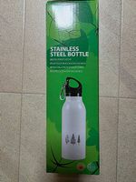 Edelstahl Trinkflasche NEU