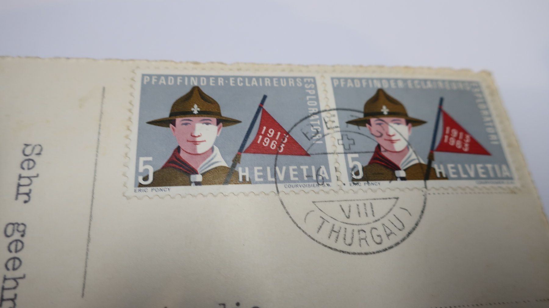 Cartoline postali: Tiefencastel an der Julierroute (auto oldtimer) – Usato da Cormoret venduto da Pascalll2001 5