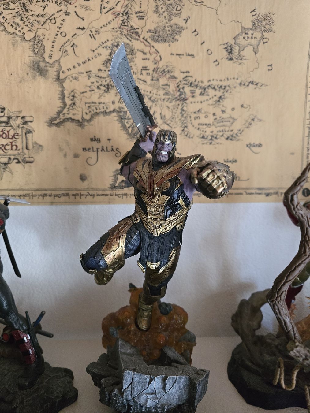 Statuette: iron studios thanos figur – Usato da Bronschhofen venduto da ghostman55