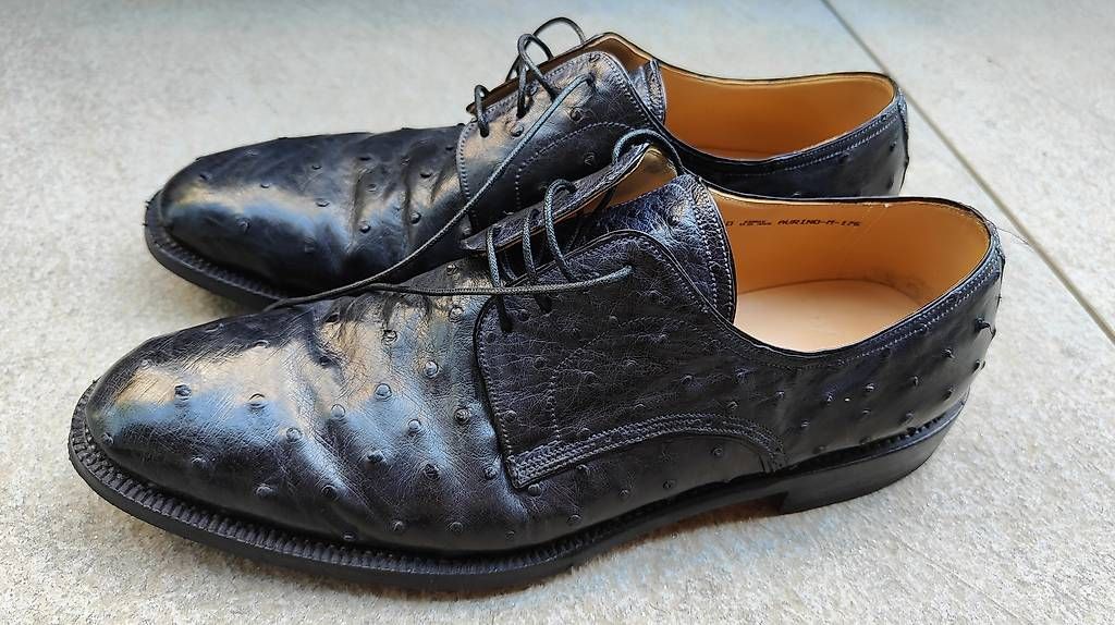Bally Scarpe da uomo: Scarpe pelle struzzo BALLY – Usato da Lugano venduto da claudio.luga 3
