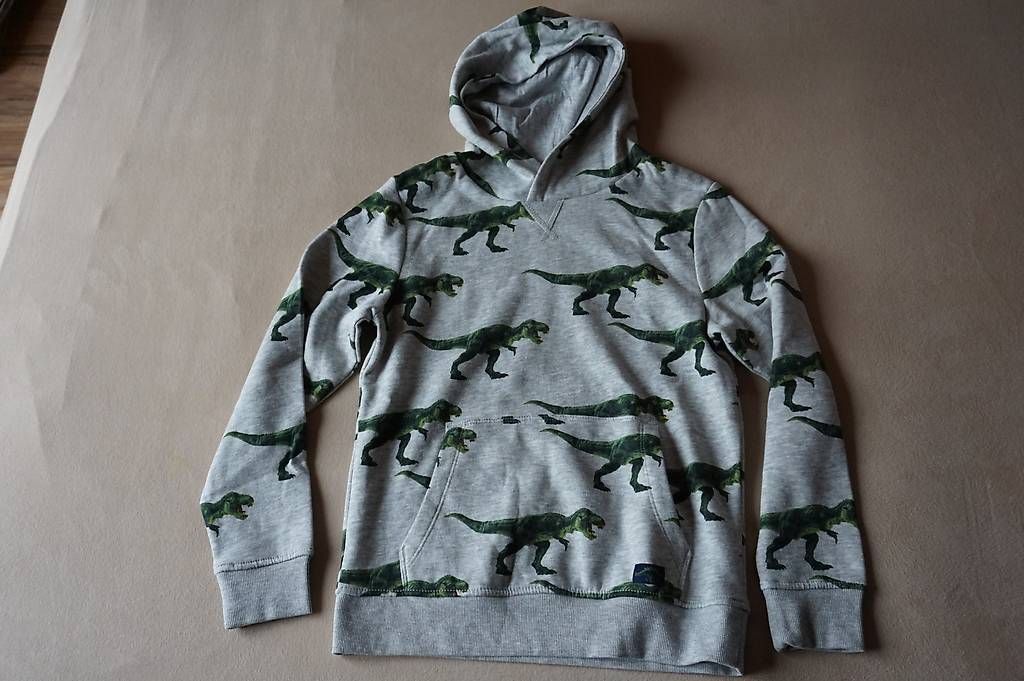 Maglioni & Felpe: Kapuzen Pullover mit Dinos Grösse 134 / 140 – Usato da Meinisberg venduto da Faithles1