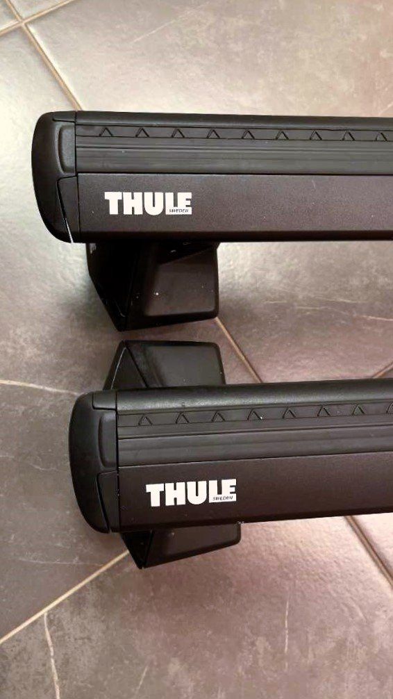 Thule Dachträger: Thule Dachträger - WingBar Evo 127 black - full set – Gebraucht aus Zürich von