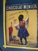 Chocolat Menier Blechschild ca. 27 x 35 cm, nicht Neu