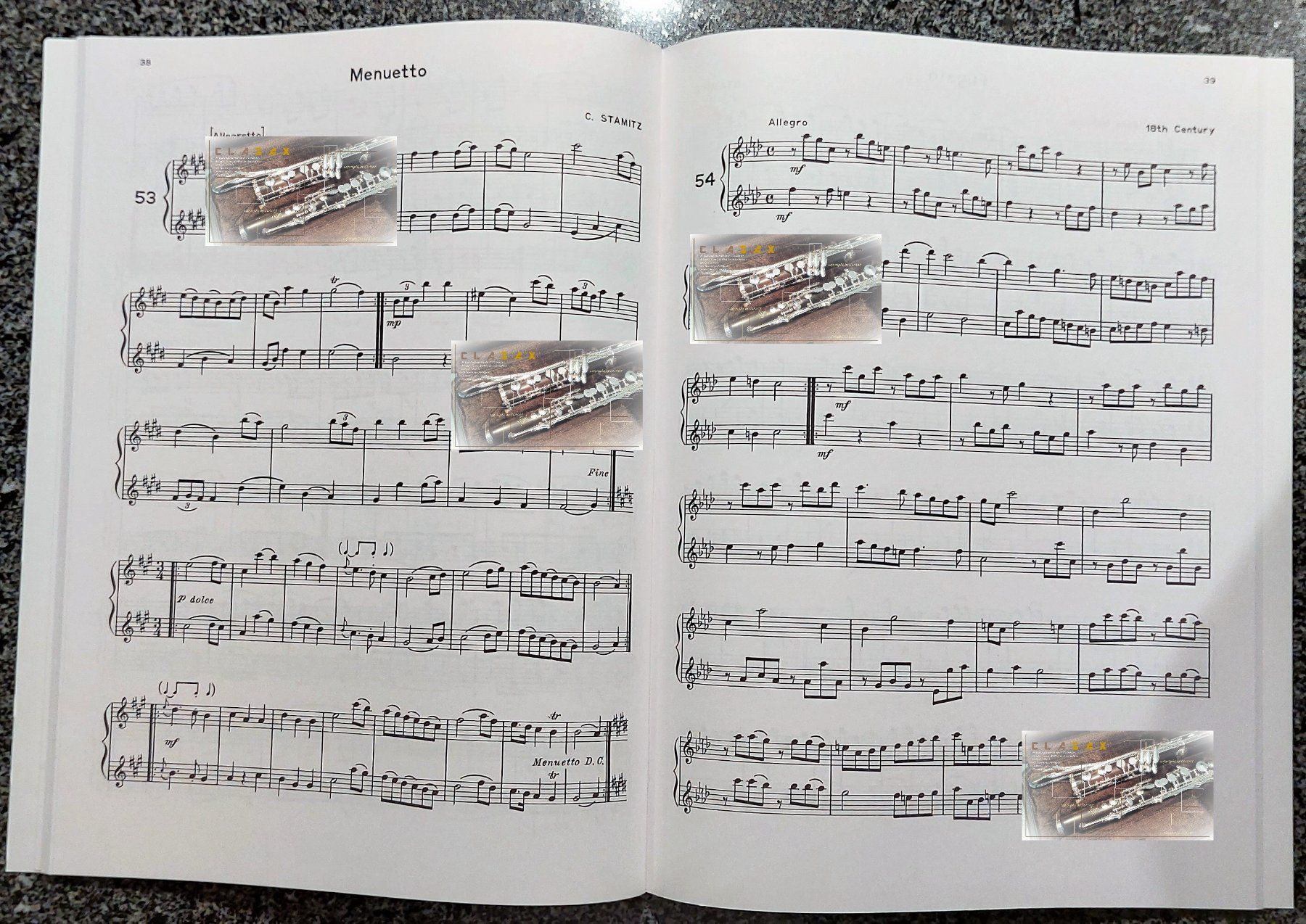 Strumenti musicali: HAL LEONARD - Selected Duets for Saxophone Volume I & II – Nuovo e nell'imballaggio originale da Rotkreuz venduto da CLASAX 2