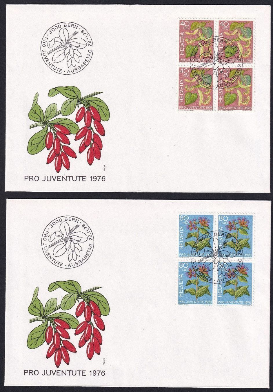 Tutti i francobolli: 9 Stk. FDC PJ1976 ET – Nuovo (secondo la descrizione) da Rotkreuz venduto da sheyenne72 4