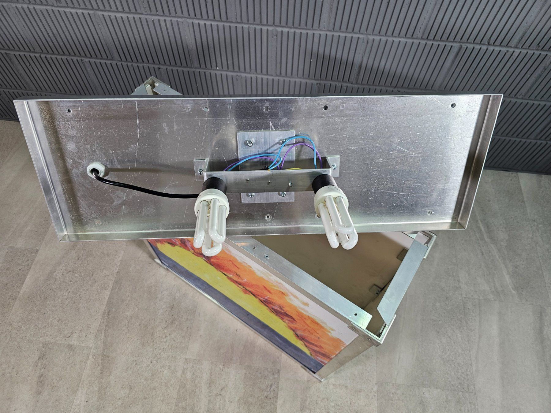 Lampade: Lightbox Alu Leuchtkasten Outdoor Werbeleuchte Sunset – Usato da Nottwil venduto da Wondewa-Shop 5