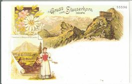 Gruss vom Stanserhorn - Repro