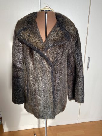 Pelzjacke Nutria, ca. 40-50jährig, Grösse etwa M/L