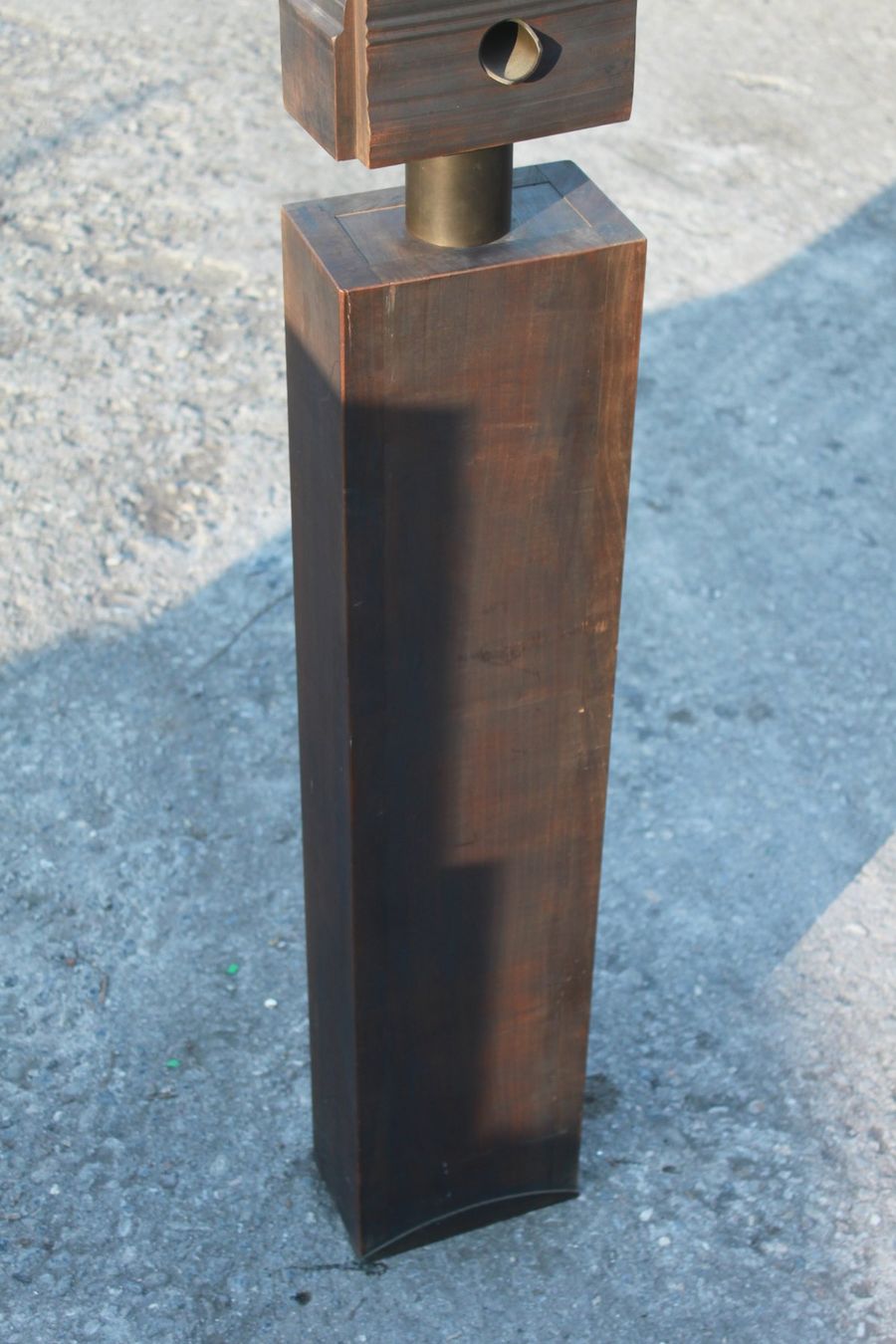 Sculture & Statue: Holz/Messing Skulptur, Willi Gutmann – Usato da Glarus venduto da Toni-Glarus 2