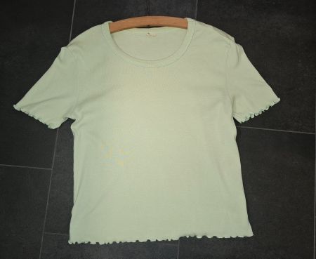 Shirt / T-Shirt hellgrün Gr. S von Zebra