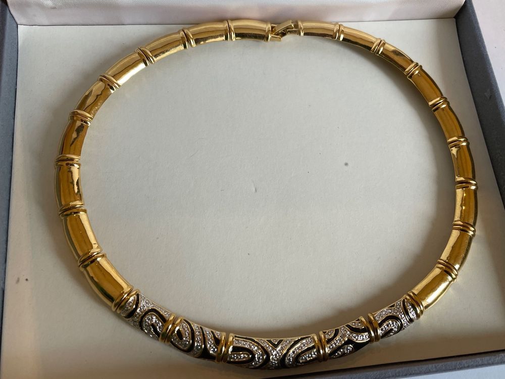 Collier Femme Maille Américaine Or Jaune 375/1000 9KT-1K000285