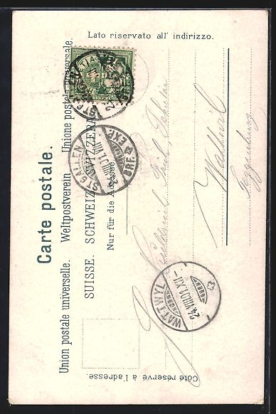 Cartes postales: AK St. Gallen, Blick in die Speisergasse – D'occasion à Berlin par bartko-reher 1