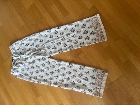 Zara Wide Leg Sommerhose – Grösse M – gemustert