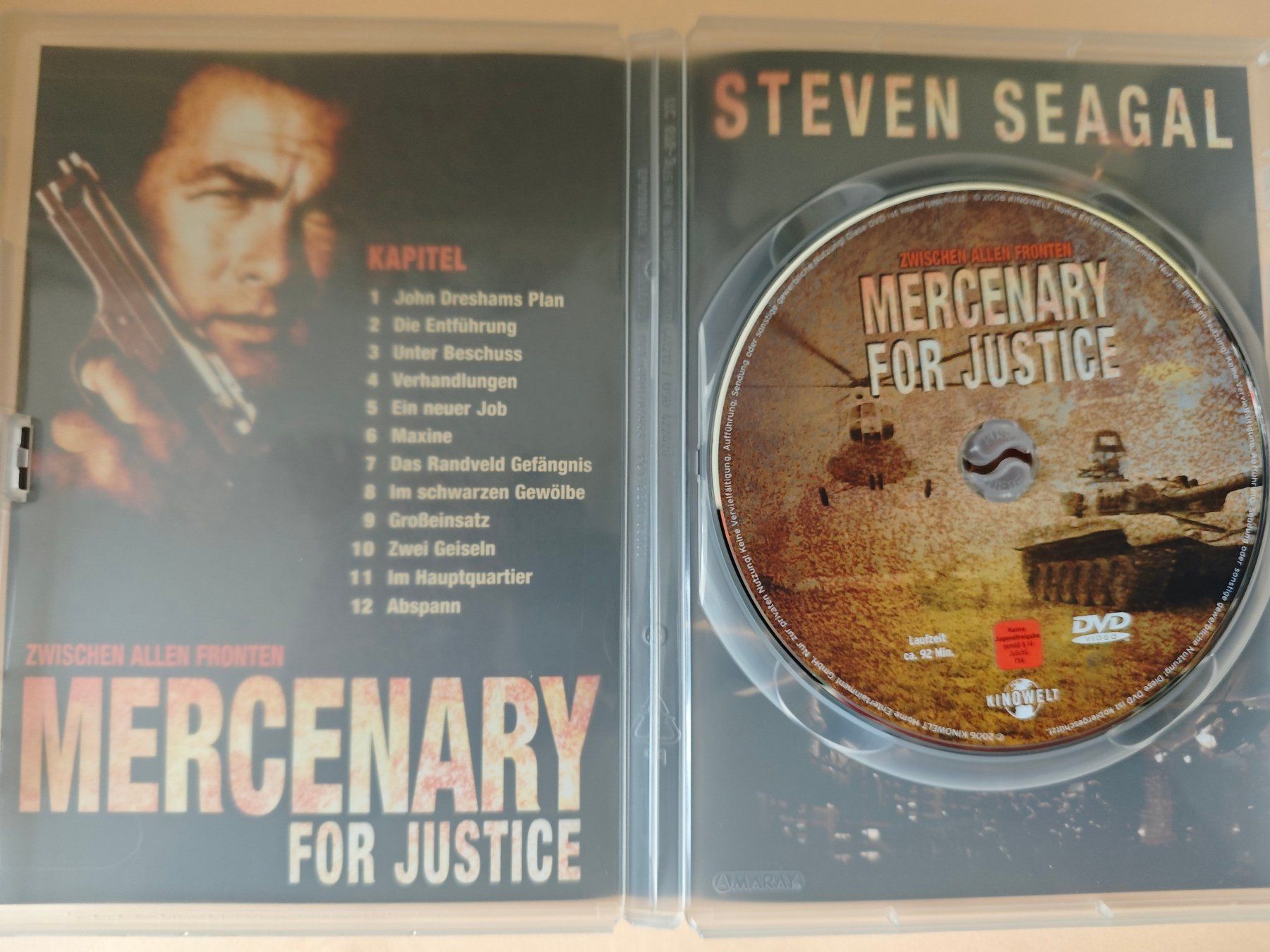 Tutti i DVDs: Mercenary For Justice – Usato da Laufenburg venduto da Toni5010 1