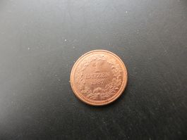 Medaille Zofingen 1 Batzen 1987