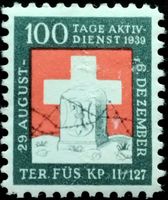 Soldatenmarke 2.WK, Ter Füsilier Kp II/127, grau, Wi Ter 166