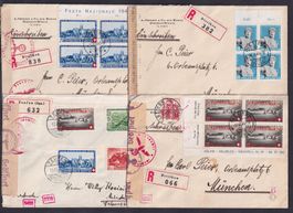 Erstklassige Sammlung ZENSURBRIEFE: 66 Beleg, viele bessere!