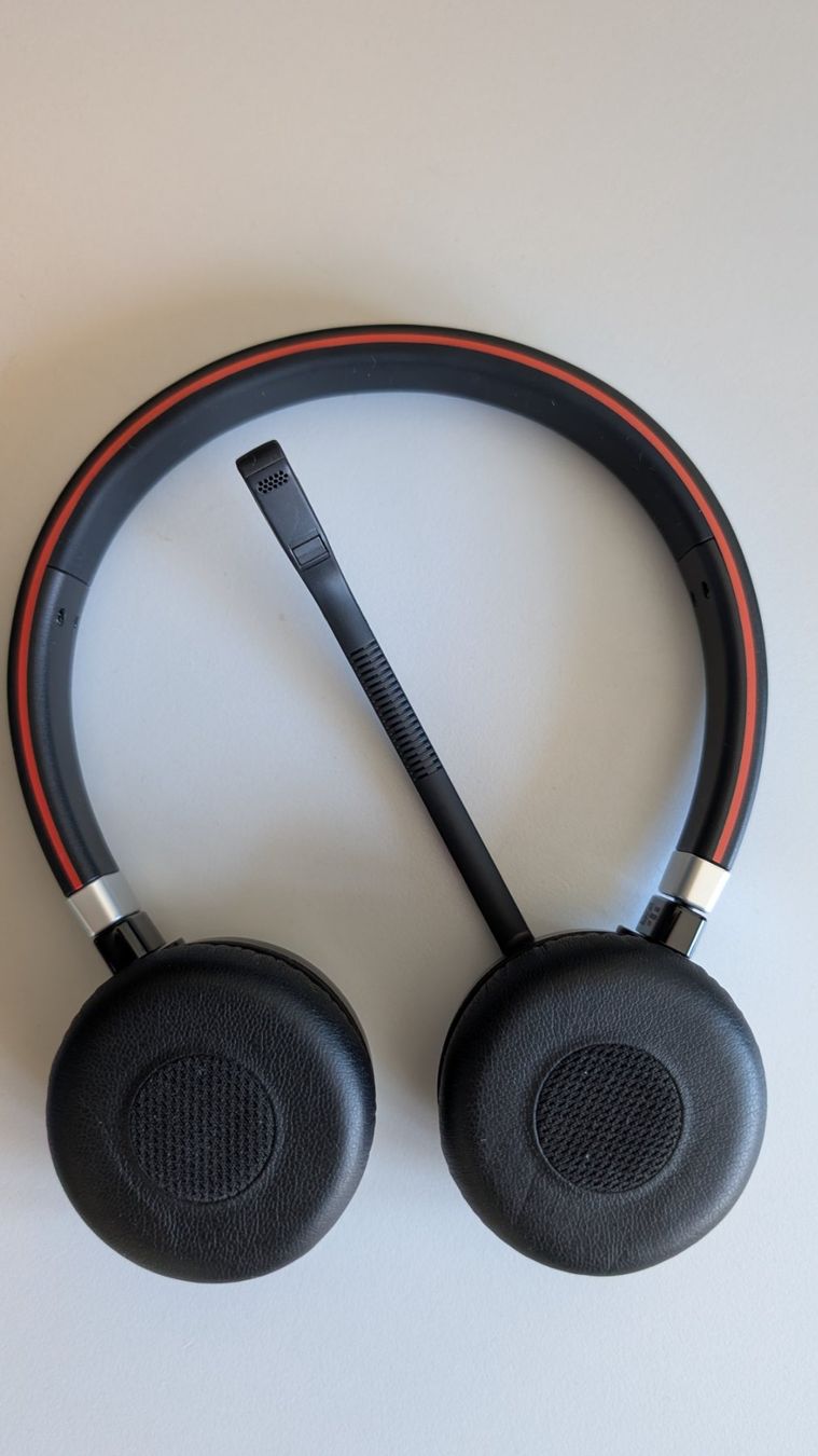 Jabra Cuffie: Jabra Evolve 65 UC Stereo Headset mit Tasche und Dongle – Usato da Bremgarten AG venduto da yves256x 1