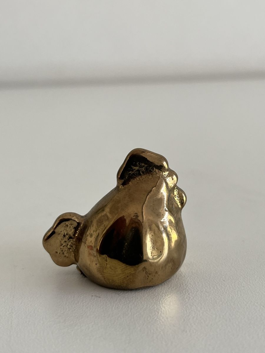 Tutte le decorazioni: Vintage Huhn aus Messing  – Usato da Wetzikon ZH venduto da seli03 4
