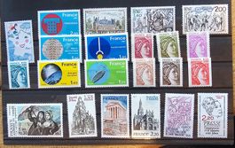 FRANCE timbres neufs ** ~1981