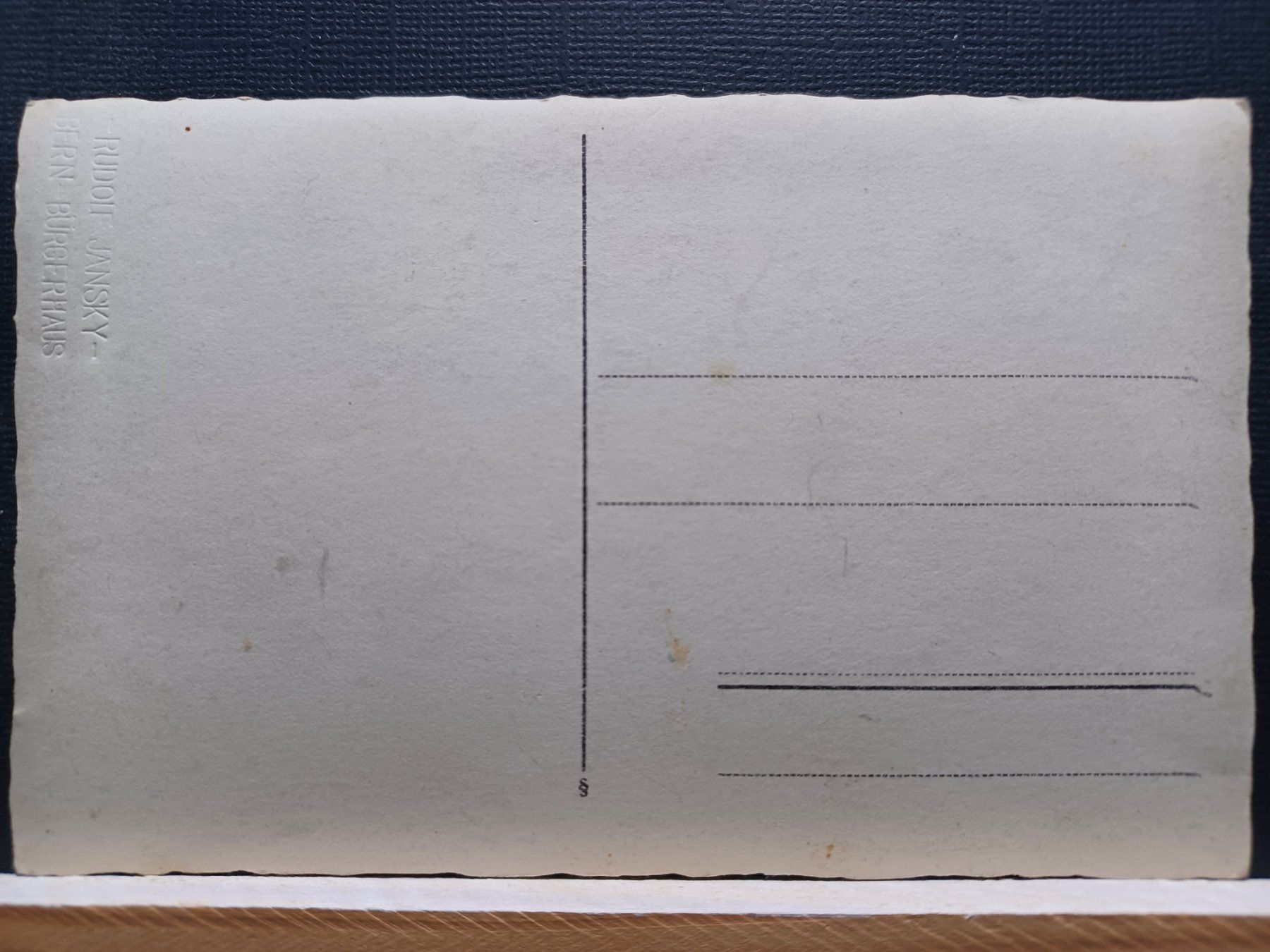 Cartoline postali: Wer ?, Gruppenbild vor dem Berner Stadttheater – Usato da Aarau Rohr venduto da mgvw 2
