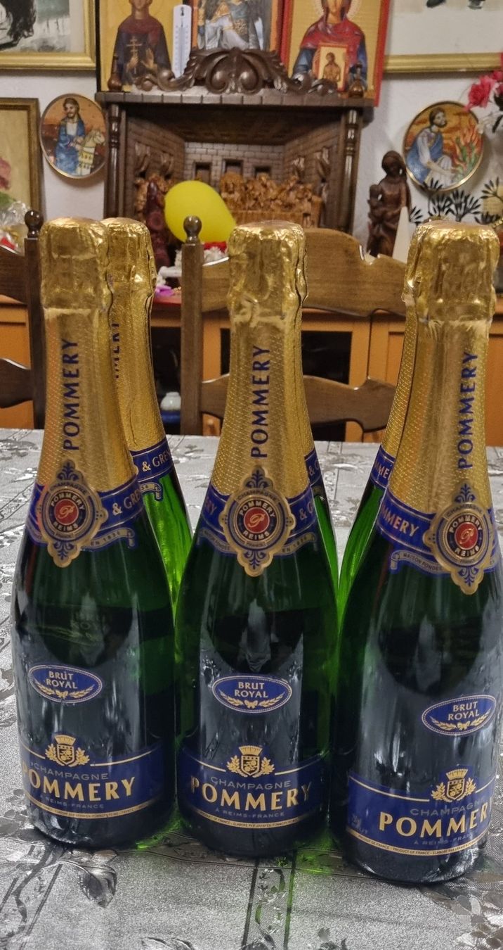 Pommery Wein: POMMERY BRUT CHAMPAGNER 6 FLASCHE – Neu (gemäss Beschreibung) aus Schönenwerd von 1952kv 1