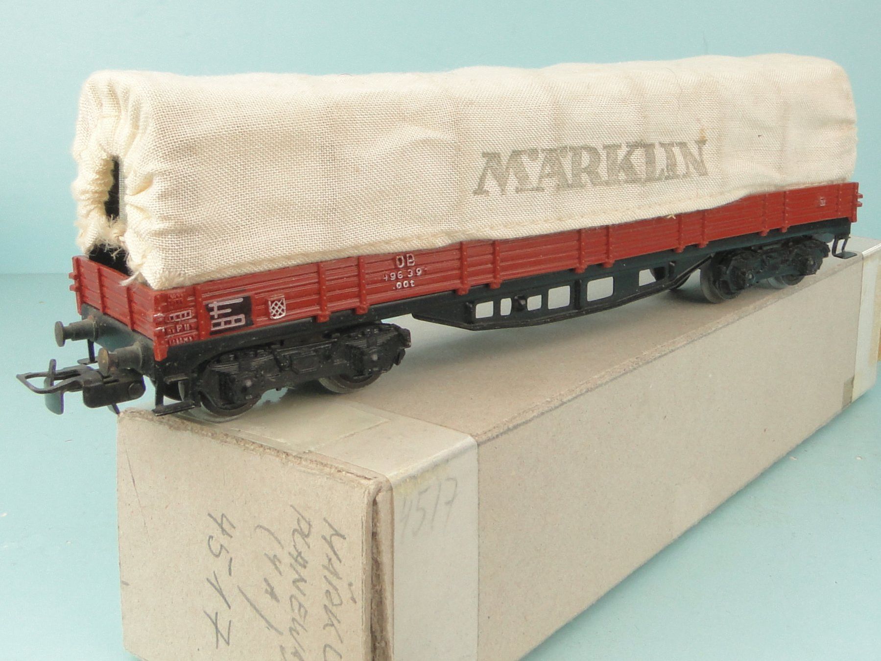 Märklin Modellini di ferrovie: Märklin 4517 Planewagen – Usato da Bülach venduto da cann11