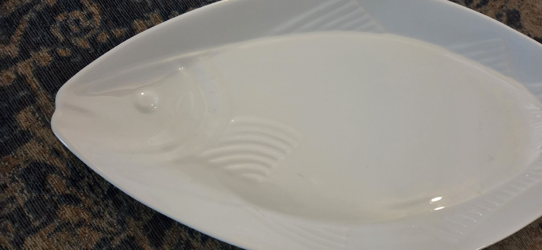 Piatti di portata: Fischplatte weiss Keramik  – Usato da Kloten venduto da bur_6gp9 2