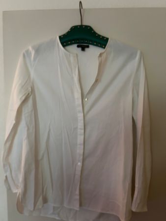 Bluse Massimo Dutti Weiss Grösse 34 guter Zustand