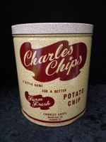 Blechdose Charles Chips USA Georgia