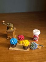 Kaffeemühle Bodo Hennig & Capcakes für Puppenhaus/Maileg