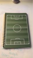 Fussball Taktiktafel Notizbuch für Trainer