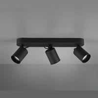 Deckenstrahler, Schwarz, 41 cm x 15 cm