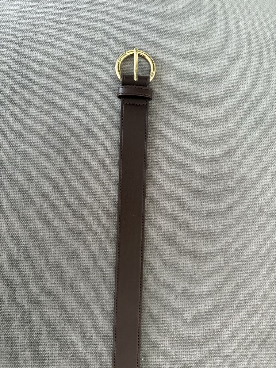 Max Mara Cinture: Gürtel Max Mara Studio braun Leder-Look – Nuovo (secondo la descrizione) da Wimmis venduto da rimnakit 5