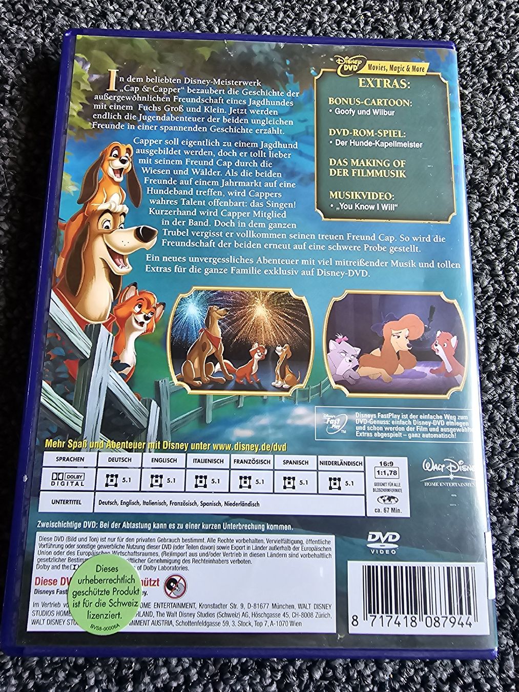 Tutti i DVDs: Disney Cap und Capper 2 (21012) – Usato da Ruswil venduto da jan_bxl5 1