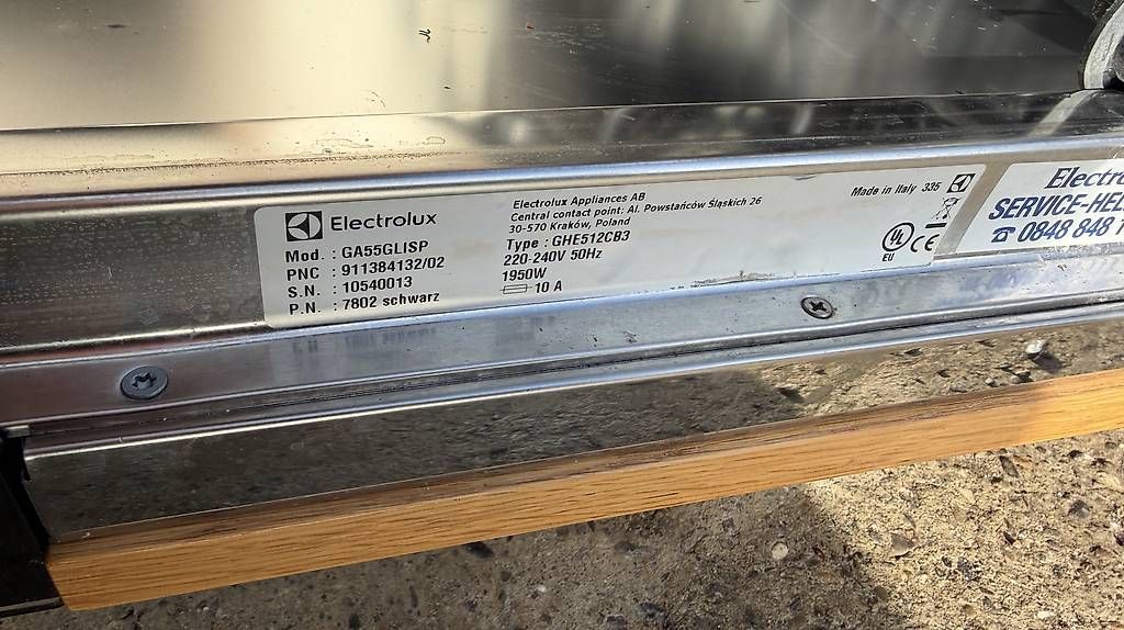 Electrolux Geschirrspüler: Geschirrspülmaschine Electrolux – Gebraucht aus Künten von buli76 3