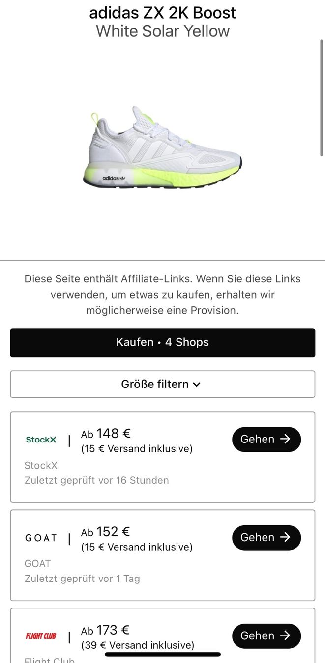 Adidas Scarpe da donna: Schuhe Adidas ZX 2K Boost – Usato da Zürich venduto da Zweite-chance