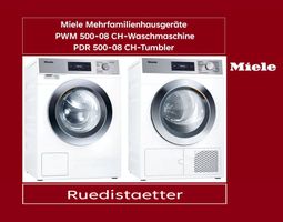 Miele PWM 500-08 CH-Waschmaschine  PDR 500-08 CH-Tumbler