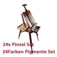 Feldstaffelei Set Staffelei aus Holz