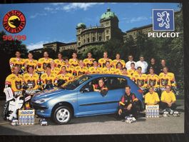 SC Bern SCB Saison 98/99 Autogrammkarte Top Zustand!