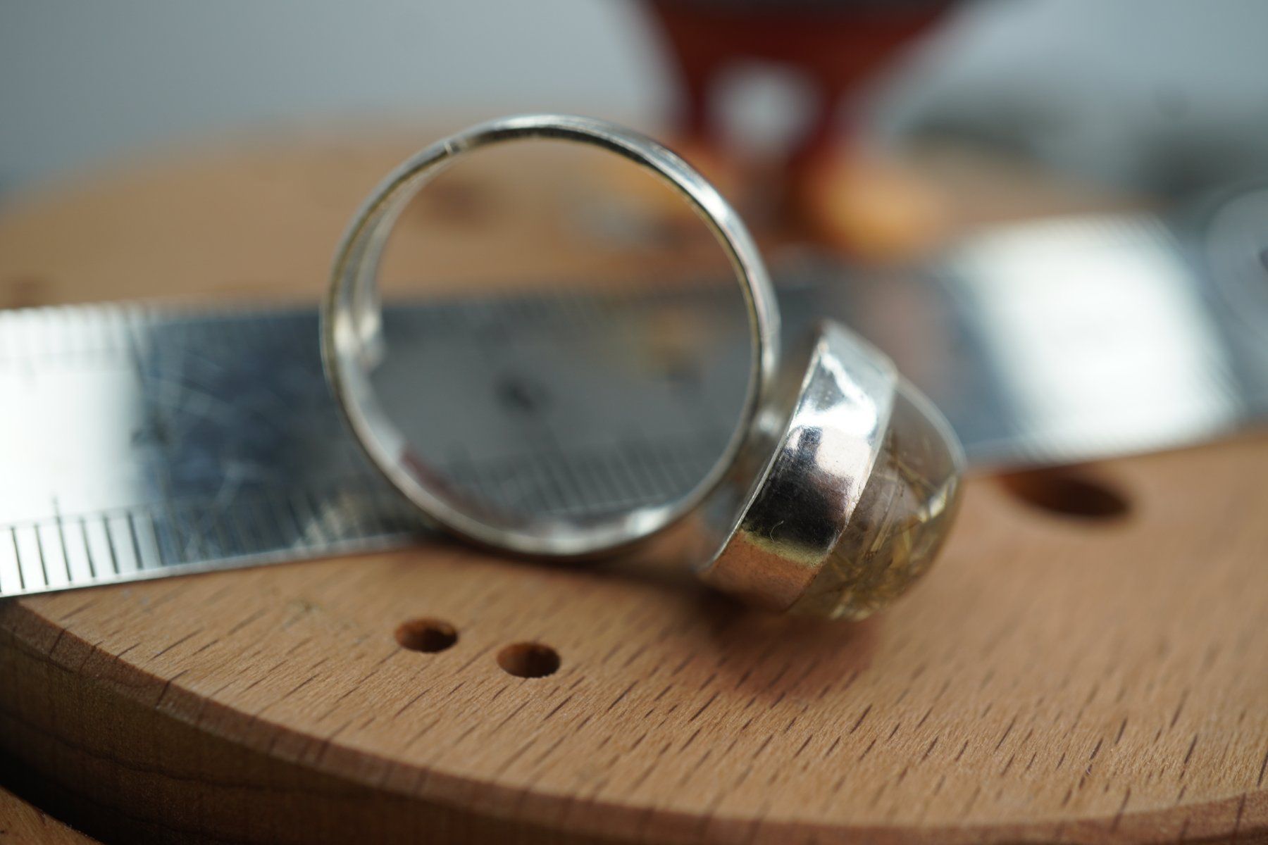 Minerali & Pietre curative: Gold Rutil      ring Grösse  Variabel     (Räumung!) – Nuovo e nell'imballaggio originale da Eschenbach SG venduto da topstone 2