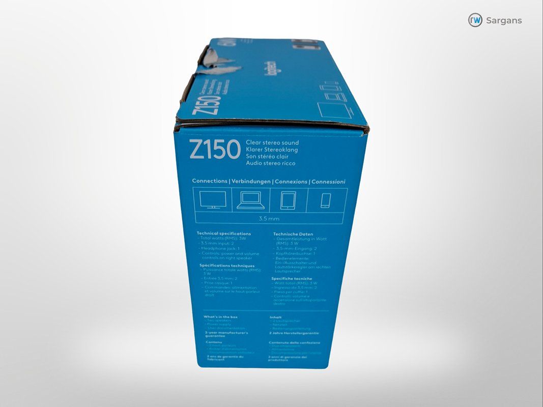 Logitech Casse acustiche: Logitech Z150 Weiss 6W – Nuovo (secondo la descrizione) da Sargans venduto da Restwert_Sargans 4