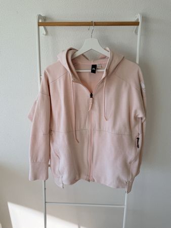 Adidas Kapuzenjacke Reissverschluss hellrosa