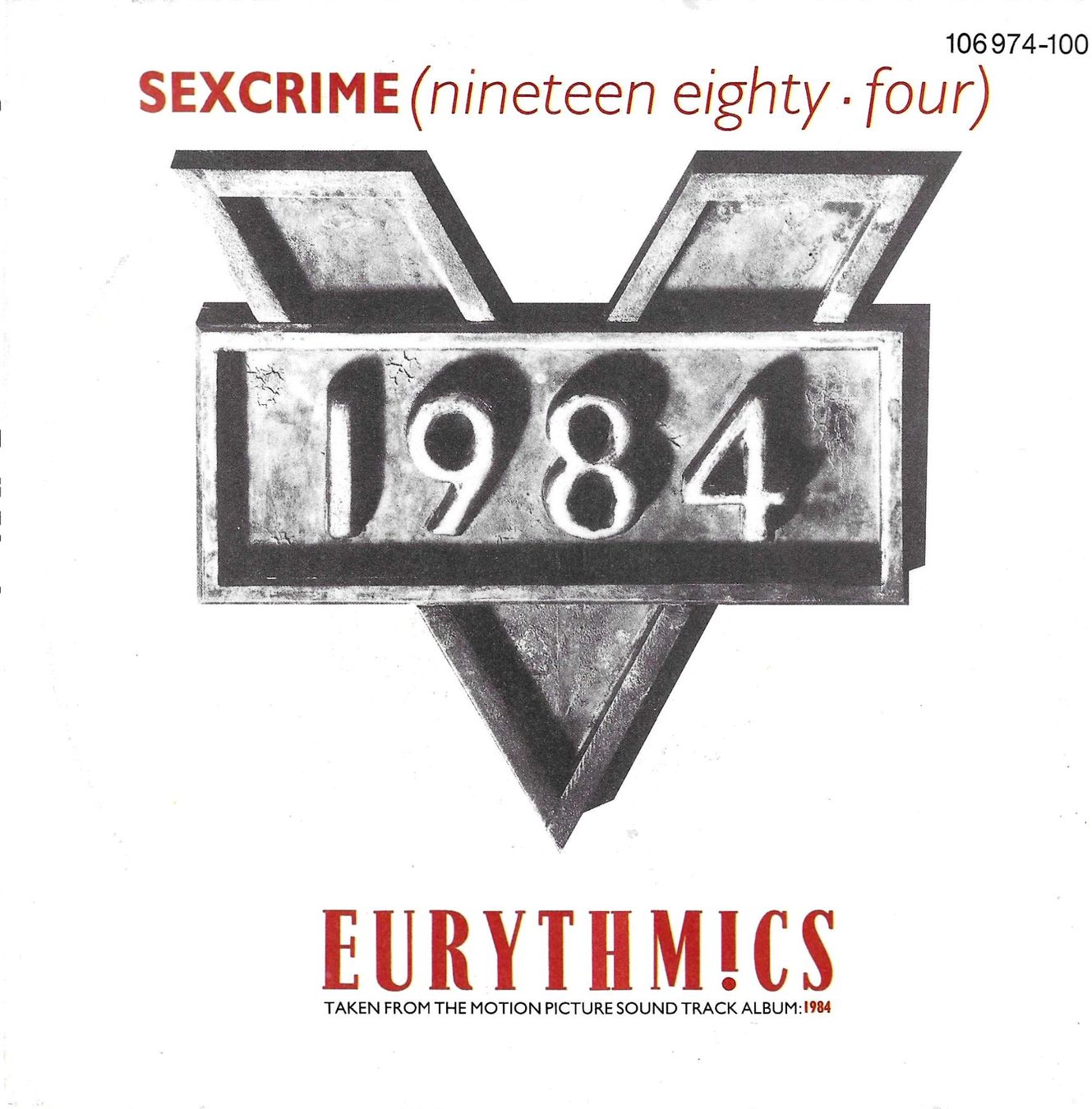 Schallplatten: Eurythmics - Sexcrime – Gebraucht aus Savagnier von Ne2065