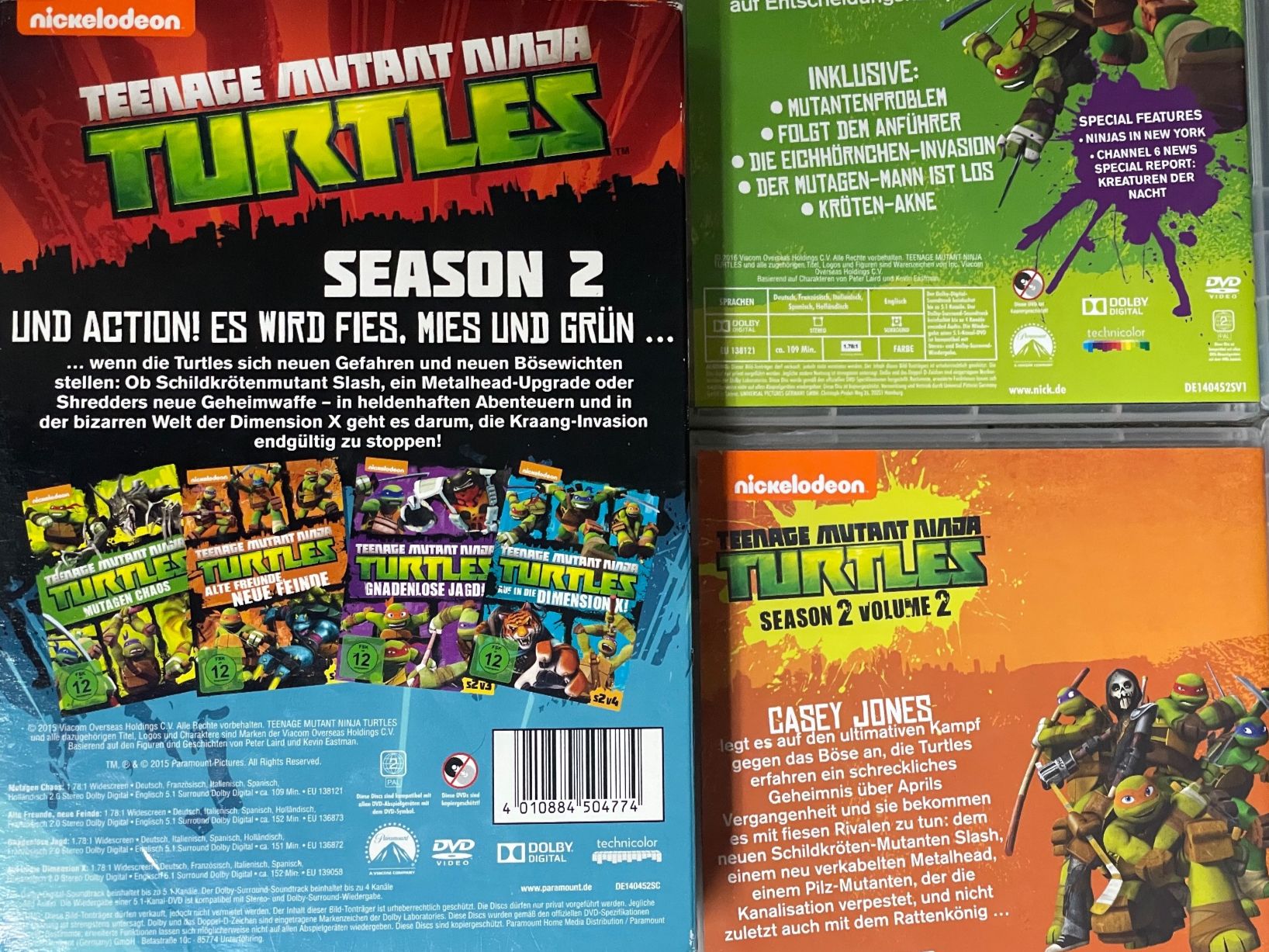 Tutti i DVDs: Turtles Teenage Mutant Ninja – Usato da Muri b. Bern venduto da AdidasCollector 7