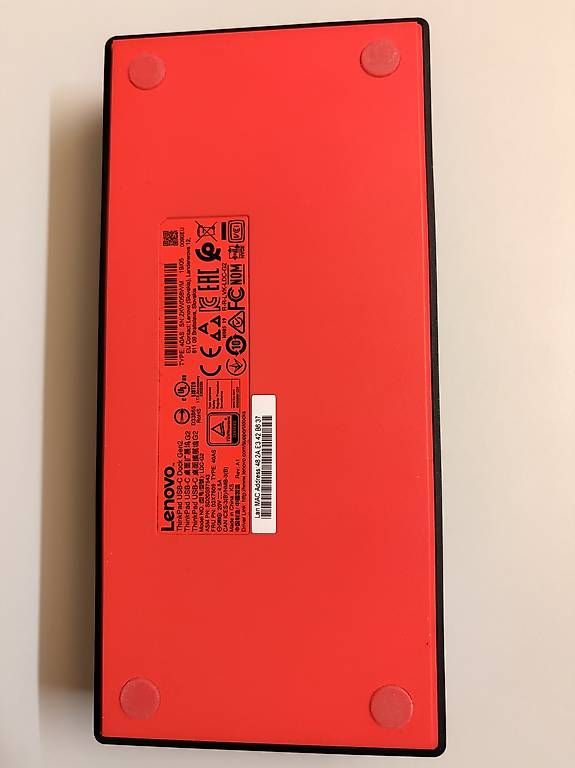 Docking station: Lenovo ThinkPad USB-C Docking-Station – Usato da Winterthur venduto da Roman_Rueegg 3