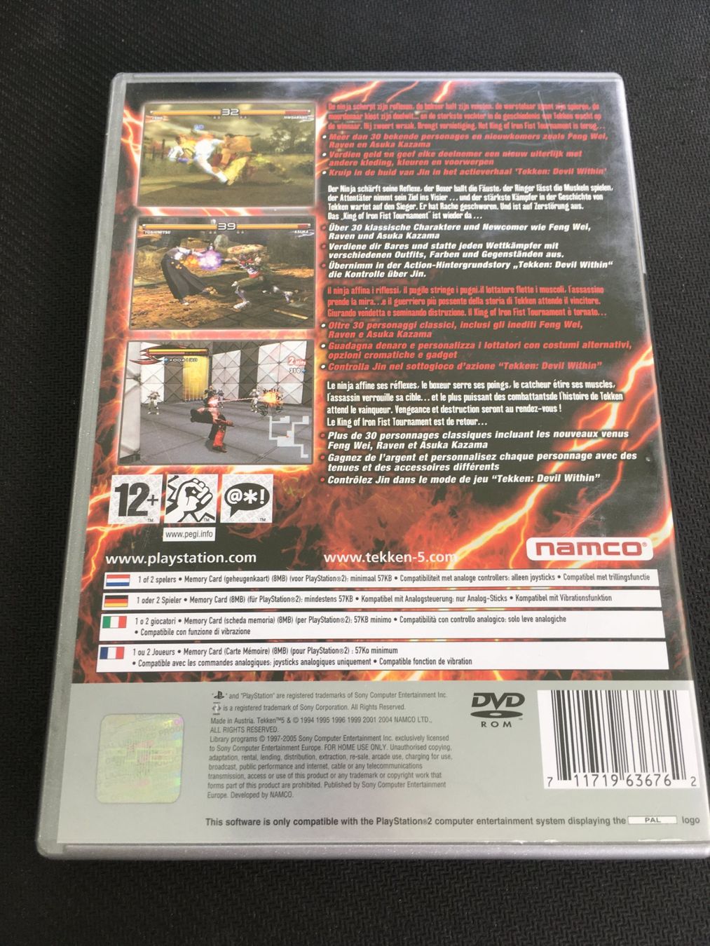 Sony Giochi: Tekken 5 - PS2 / Playstation 2 – Usato da St.Gallen venduto da Punktchen01 1
